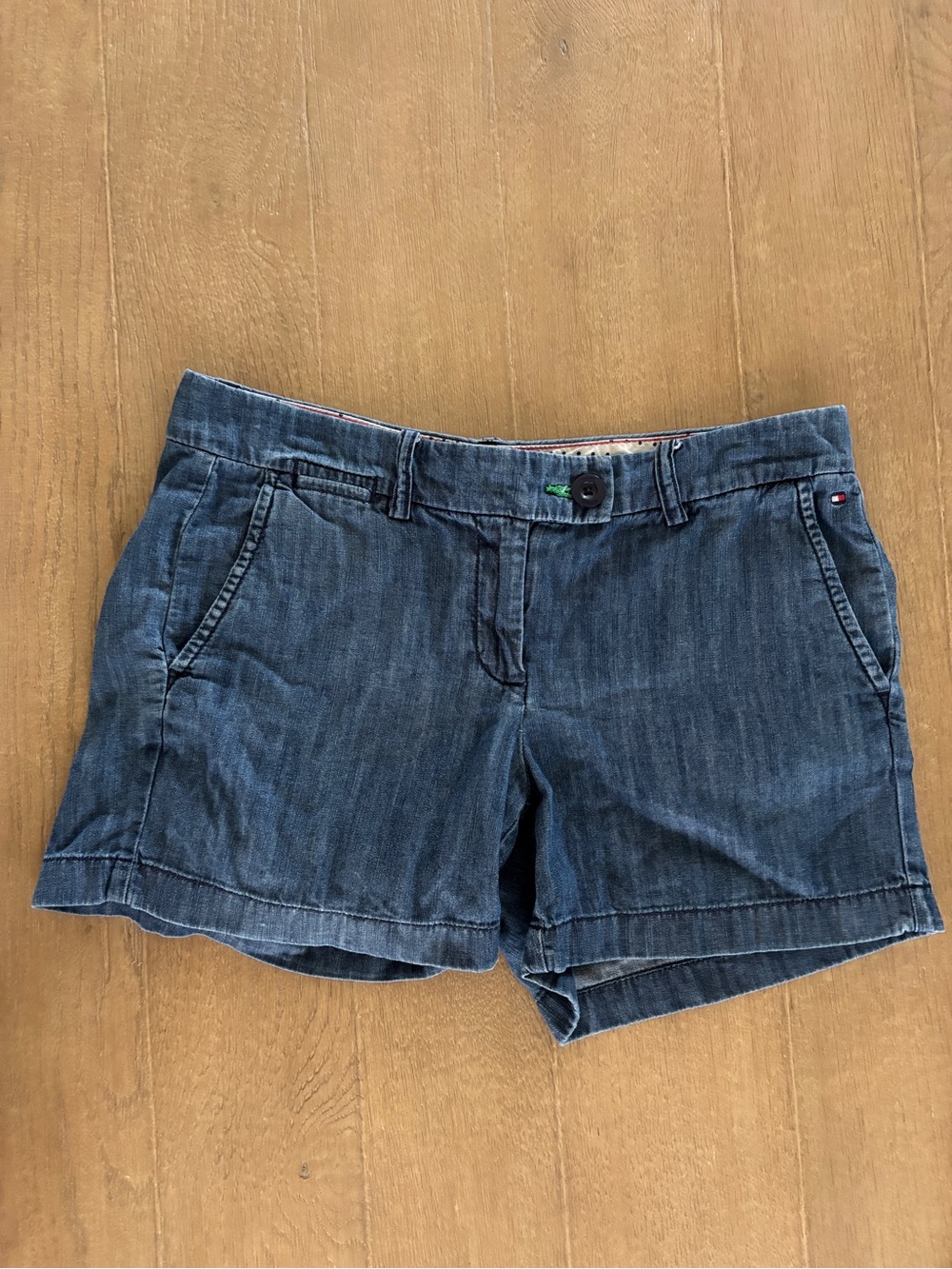 Tommy Hilfiger Washed Blue Shorts Women’s 6
